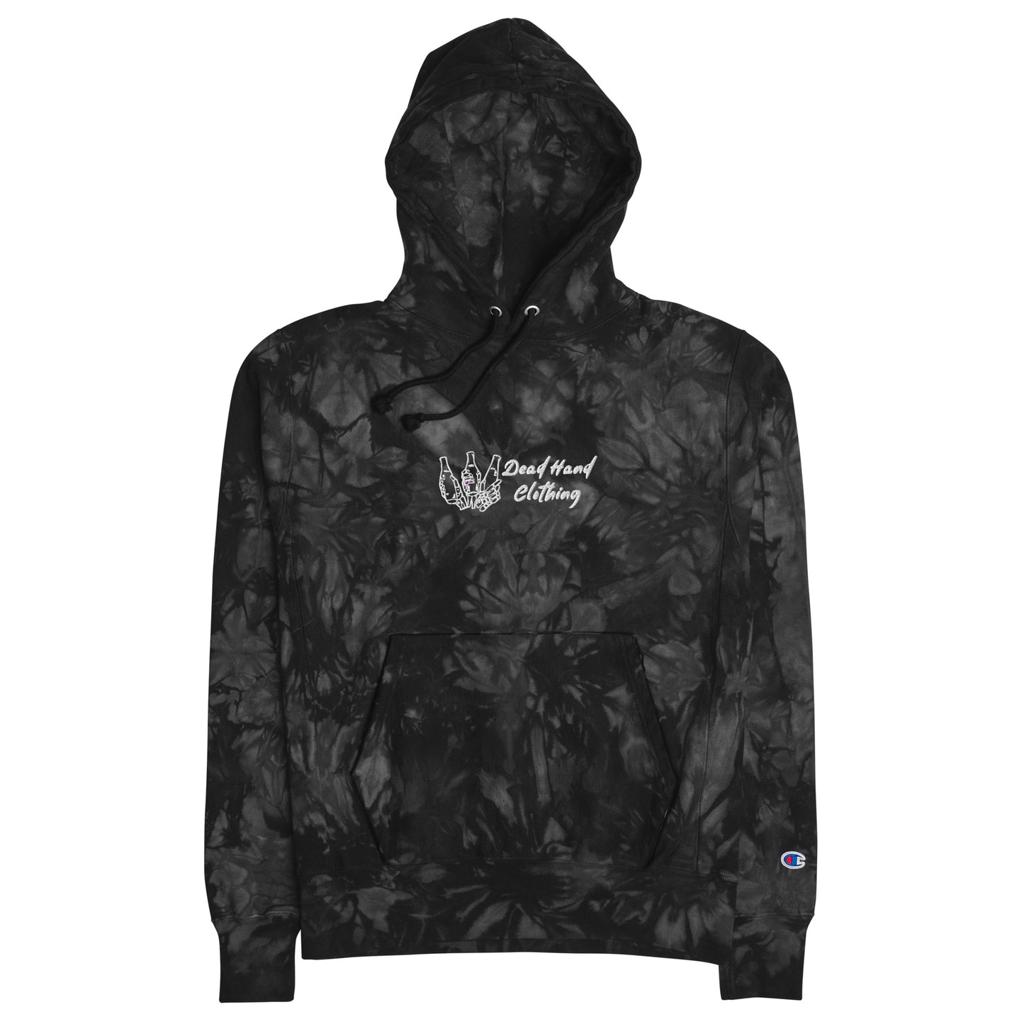 Dead hand tie-dye hoodie