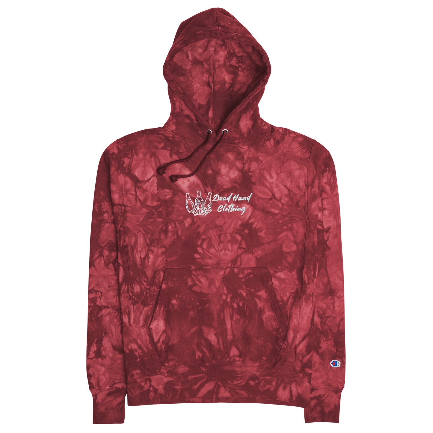 Dead hand tie-dye hoodie